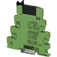 PLC-INTERFACE con el interruptor, relais de los SS, 120V, 33VDC 100mA, estruendo NS 35/7,5, PLC-OPT