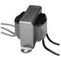 Transformador, energía, bobina, 1, Freq 50/60Hz, Pri 117VAC, Sec 5 (CT) VAC, Sec 3A