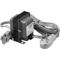 Transformador, automóvil, incluido, 1, Freq 50/60Hz, Pri 115VAC, Sec 230VAC, Sec 2.17A