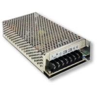 Fuente de alimentación, AC-DC, 12V, 8.4A, 85-264V adentro, incluido, montaje del panel, PFC, serie AWSP100