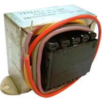 Transformador, energía, bobina, 1, Freq 50/60Hz, Pri 115/230VAC, Sec 10/20VAC, UL