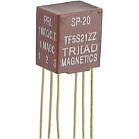 Audio del transformador encapsulada 1 Por-Agujero de Freq 300-100000Hz Pri 0.001A