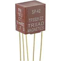 Ohmios encapsulados audio de Freq 300-100000Hz Pri 0.01A Sec 12 del transformador 1