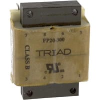 Transformador, energía, Toroidal, 1, Freq 50/60Hz, Pri 115/230VAC, Sec 10/20VAC