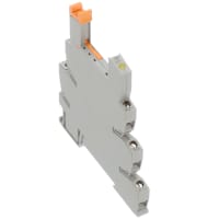 Bloque de terminales del zócalo de relais (6.2m m) (voltaje de entrada 24 VDC)