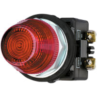 Serie incandescente intermitente del rojo HT800 del indicador 120V