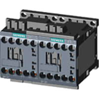 Contactor de Sirius 3 3RA poste, 12 A, 5.5 kilovatio, 24 bobina de la C.C. de V