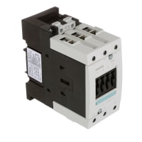 Contactor de Sirius 3RT 3 poste, 95 A, kilovatio de 45, ac@ 50 hertzio, bobina de 220 V del ac@ 60 hertzio de 240 V