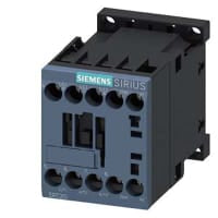 Contactor de Sirius 3 3RT poste, 12 A, 5.5 kilovatio, 200 - 220 bobina de la CA de V
