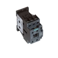 Contactor de Sirius 3RT 3 poste, 12 A, kilovatio de 5.5, ac@ 50 hertzio, bobina de 110 V del ac@ 60 hertzio de 120 V