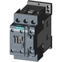 Contactor de Sirius 3RT 3 poste, 12 A, kilovatio de 5.5, ac@ 50 hertzio, bobina de 220 V del ac@ 60 hertzio de 240 V