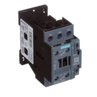 Contactor de Sirius 3RT 3 poste, 17 A, kilovatio de 7.5, ac@ 50 hertzio, bobina de 110 V del ac@ 60 hertzio de 120 V