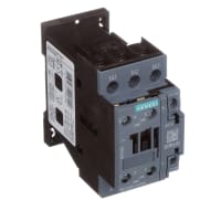 Contactor de Sirius 3RT 3 poste, 25 A, kilovatio de 11, bobina de la CA de 240 V