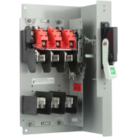REBORDE MTG del INTERRUPTOR del DISCO de 60A 600V 3P FUS VBII