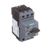 Interruptor para la protección del motor, S00 4.5-6.3A, tornillo, serie 3RV2