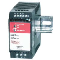 Fuente de alimentación, AC-DC, 12V, 3.5A, 85-264V adentro, incluido, montaje del carril del estruendo, 42W, serie de TPC