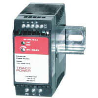 Fuente de alimentación de AC-DC, 48V, 1.15A, 85-264V, incluido, carril del estruendo, 55W, serie de TPC