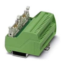 Montaje poste masculino del carril del estruendo del módulo de interfaz de FLK 14 IDC 60 V ac/dc 1A 65.5m m