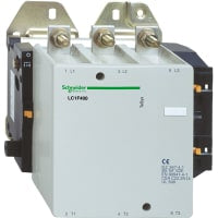 Contactor, sin inversión, 400A (AC3), 3Pole, 100 HP a 200 V CA, 125HP a 230 V CA, TeSys