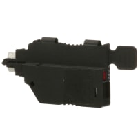 Funda el enchufe, LED, 12-30VDC, 035-095 mA, 52m m W, negro, serie de P-FU
