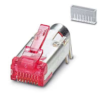 Relleno masculino RJ45 para el uso con el alambre de Litz 25 24 a AWG, AWG sólido 24 del alambre