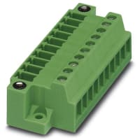 Plug Screw 3.81m m 16AWG 160V 8A 10 Position COMBICON MCVU Series
