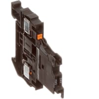 El terminal fundido 24 V 6.3A 5 x 20m m del carril del estruendo funde solas series negras de la pinta