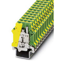 Conecte a tierra nivel amarillo verde de la serie 82A ScrewTerm del bloque USLKG 16 N el solo