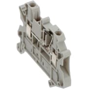 Alimente con el término solo Lvl gris del tornillo de la serie 2.5mmsq 800V 0.5A del negro UT 2.5 de Trm
