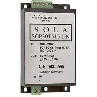 30W 3 hizo salir la fuente de alimentación del carril del estruendo SCP, -15 C.C. de V, 5 C.C. de V, 15 C.C. de V, 0.5 A, 3 A
