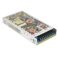 Power Supply, AC-DC, 48V, 4.2A, 100-264V adentro, Enclosed, DIN Rail, PFC, RSP-200 Series