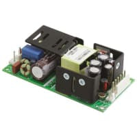 Fuente de alimentación, AC-DC, 15V, 2.66A, 90-264V adentro, marco abierto, panel Mnt, PFC, 40W, serie del ABC
