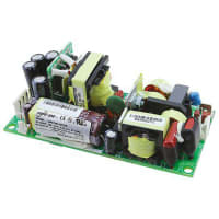 Power Supply, AC-DC, 15V, 10A, 90-264V adentro, Open Frame, Panel Mount, PFC, 150W, ABC Series