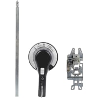 Kit rotatorio de la manija, marco de J, serie C, manija rotatoria, 16 "