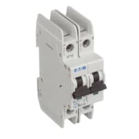 Interruptores miniatura, T/M, curva de D, 5A, 2-Pole, estruendo, UL489, serie de FAZ-NA