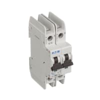 Interruptores miniatura, T/M, curva de D, 20A, 2-Pole, UL489, estruendo, serie de FAZ-NA
