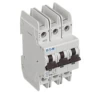 Interruptores miniatura, T/M, curva de C, 10A, 3-Pole, estruendo, UL489, serie de FAZ-NA
