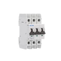 Interruptores miniatura, T/M, curva de C, 15A, 3-Pole, estruendo, UL489, serie de FAZ-NA