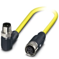 La asamblea de cable, recto femenino masculino M12 Straight-M12, 5 Con, serie de M12 Cordset