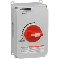 Interruptor No-Fusible de la desconexión, montaje del reborde de 60A 1 poste