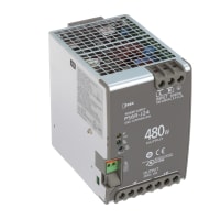 Fuente de alimentación, AC-DC, 24V, 20A, 85-264V adentro, incluido, carril del estruendo, PFC, 480W, serie de PS6R