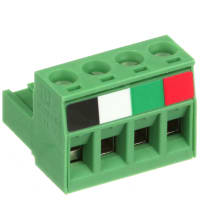 Serie del control de Combicon de la posición del tornillo de enchufe del PWB 4 5.08m m 12AWG 320V 12A