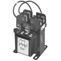 Controle el montaje secundario primario del panel 115/24VAC del transformador 200VA 460/230/208VAC