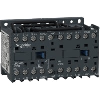 Invertir el contactor LP2K 3P, 6 A, 3 kilovatio, 24 VDC, serie de los micrones de TeSys