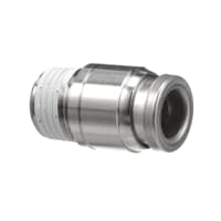 Guarnición de la tubería, acero inoxidable, varón de la cabeza del zócalo de la tuerca hexagonal, 1/8NPT, 1/4-en el tubo