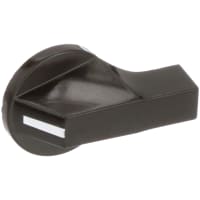 Botón, negro 30.5m m, de la palanca del interruptor del selector serie 10250T