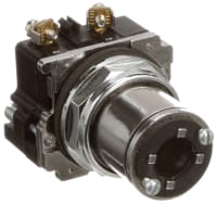 Botón resistente, Illum, 2 - posición, mantenida, ningún casquillo, 120V, serie 10250T