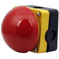 Lanzamiento del operador W/Pull del interruptor de la palma, 1No/1Nc, rojo/amarillo, serie M22