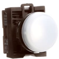 Artesone la serie blanca iluminada indicador 110-140VAC/VDC M22 del montaje LED 22m m