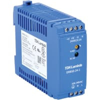 Fuente de alimentación de AC-DC, 24V, 2.1A, 85-264V, incluido, industrial, 50W, serie de DRB